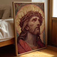 Sacred Gaze Toward Heaven's Light