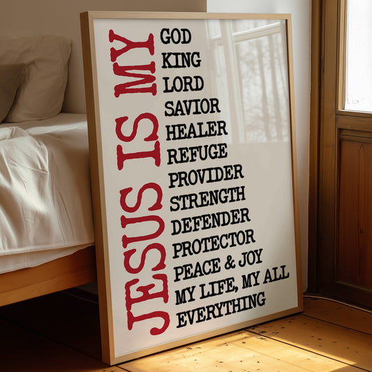 Faith Spelled In Bold Truth