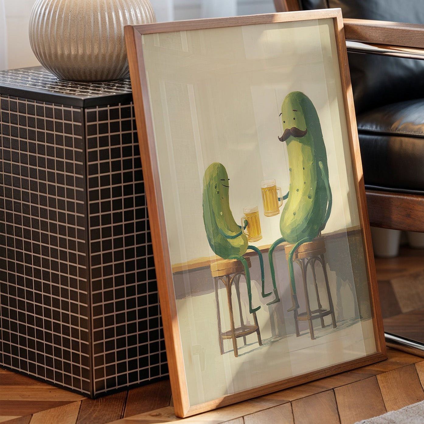 Pickle Pals Share a Pint