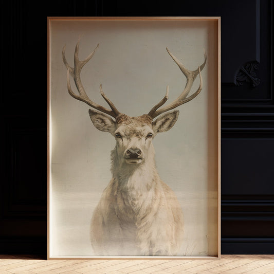 Majestic Stag: Portrait of Wilderness