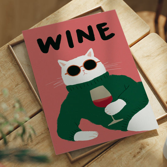 Feline Sommelier: Cool Cat's Wine Hour