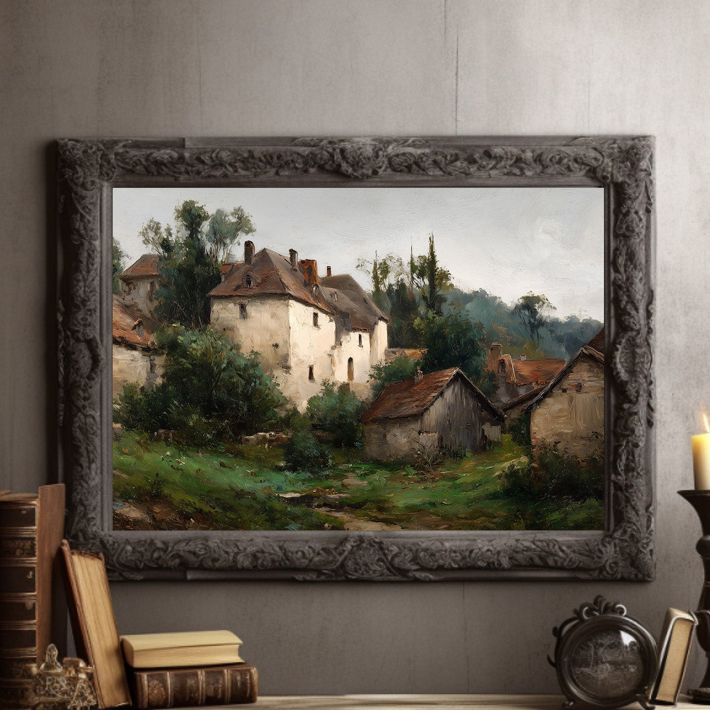 Forgotten Hamlet Among Green Hills