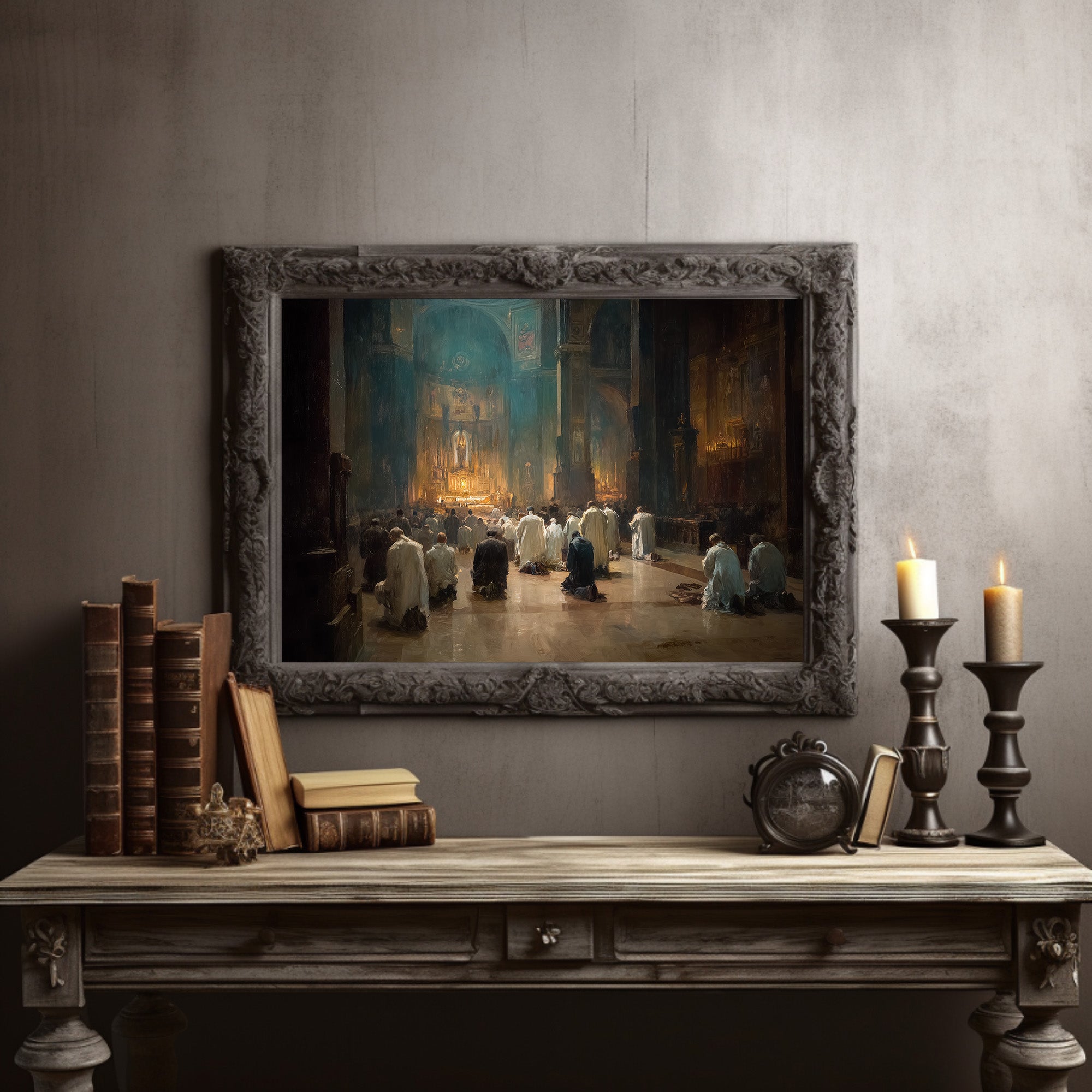 Sacred Light Among Ancient Pages