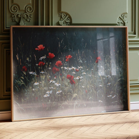 Poppies Dance Among Literary Worlds