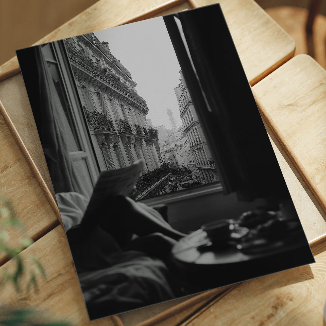 Parisian Reverie: Window to the Eiffel