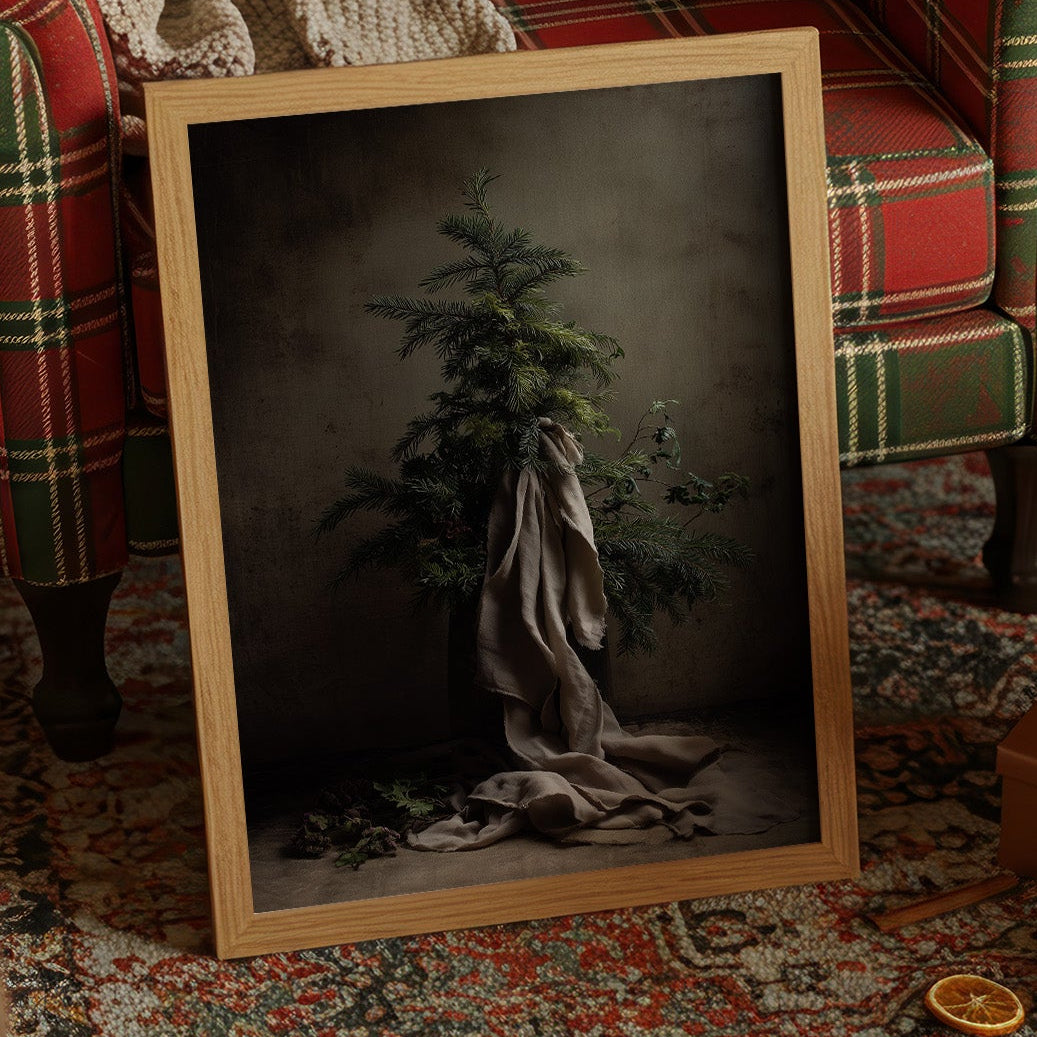 Evergreen Solitude: Nature's Quiet Elegance