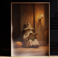 Ghostly Reader Awaits Halloween News