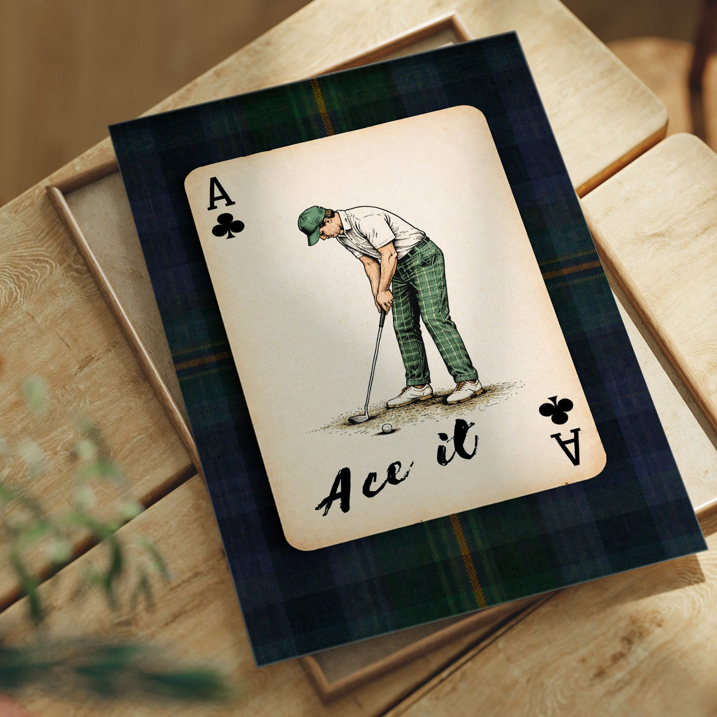 Perfect Putt: The Golfer's Playing Card