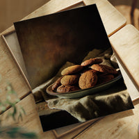 Rustic Abundance: Cookies in Chiaroscuro