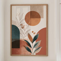 Terracotta Dreams in Abstract Harmony