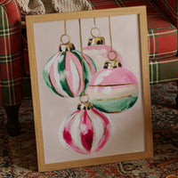 Pastel Ornaments Dancing in Light