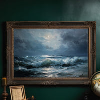 Moonlight Dances On Restless Tides