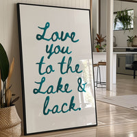 Teal Affection for Lakeside Retreats