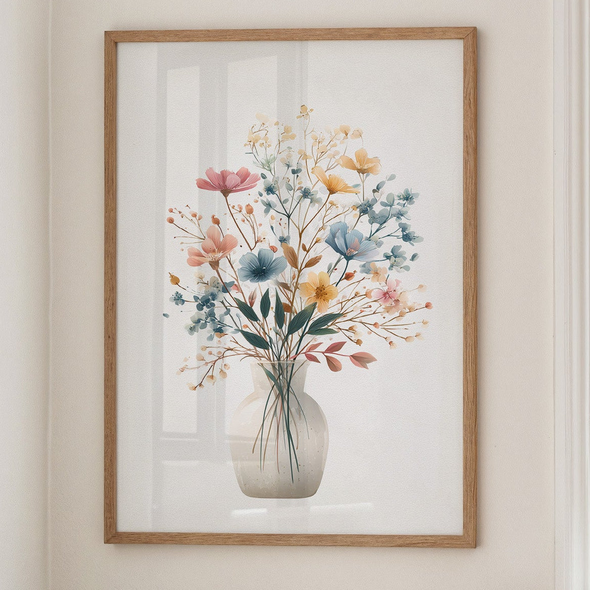 Whispered Symphony of Pastel Blooms