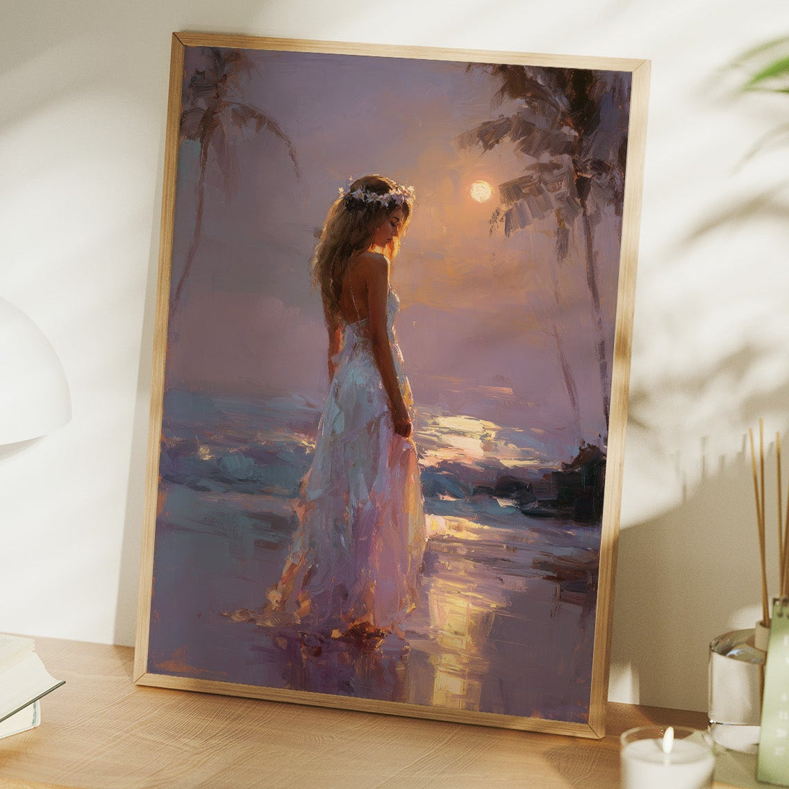 Twilight Reverie at Ocean's Edge