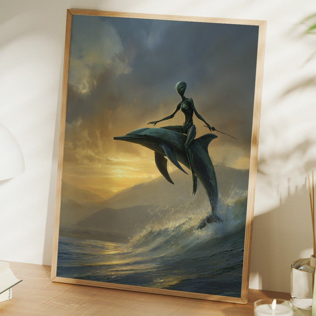 Cosmic Rider: Dawn Patrol Beyond Earth