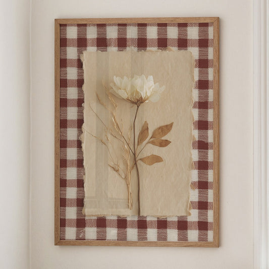 Rustic Botanicals on Gingham