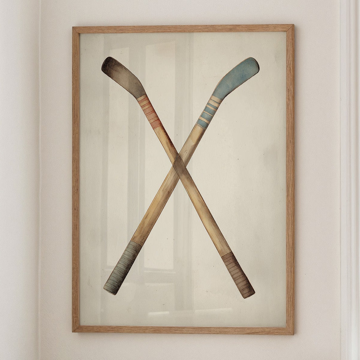 Crossed Sticks: Vintage Hockey Heritage
