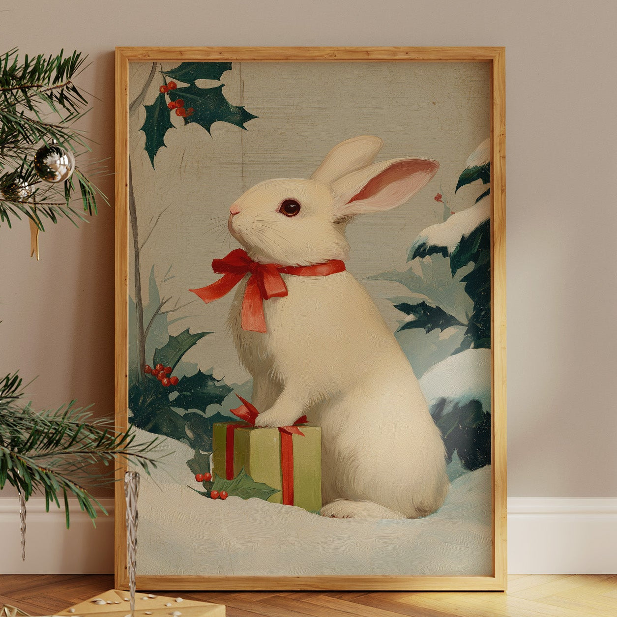 White Rabbit Brought a Gift