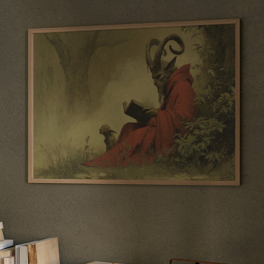 Ancient Lore Between Library Shelves