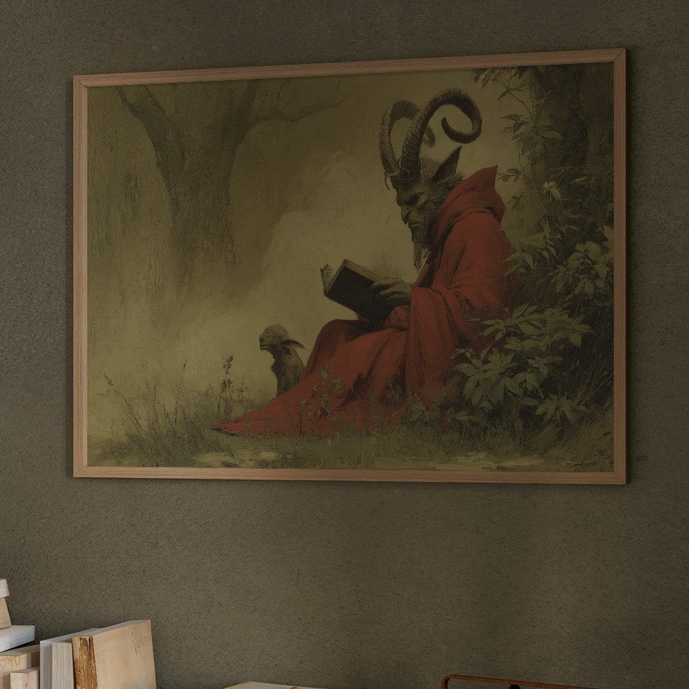 Ancient Lore Between Library Shelves