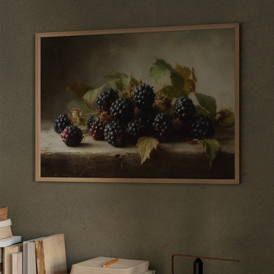 Blackberries Among Literary Treasures