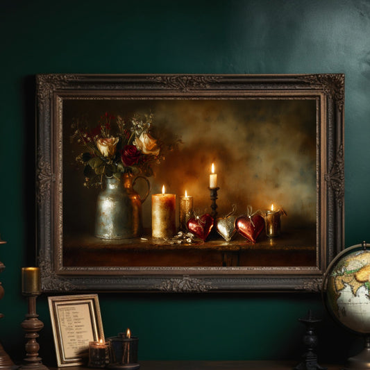 Candlelit Stories Between Leather Spines