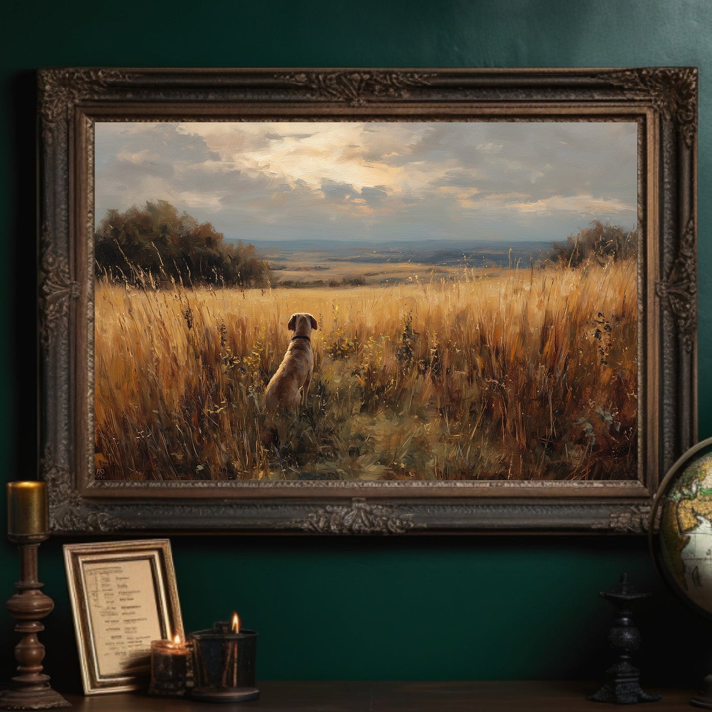 Faithful Friend Awaits The Horizon