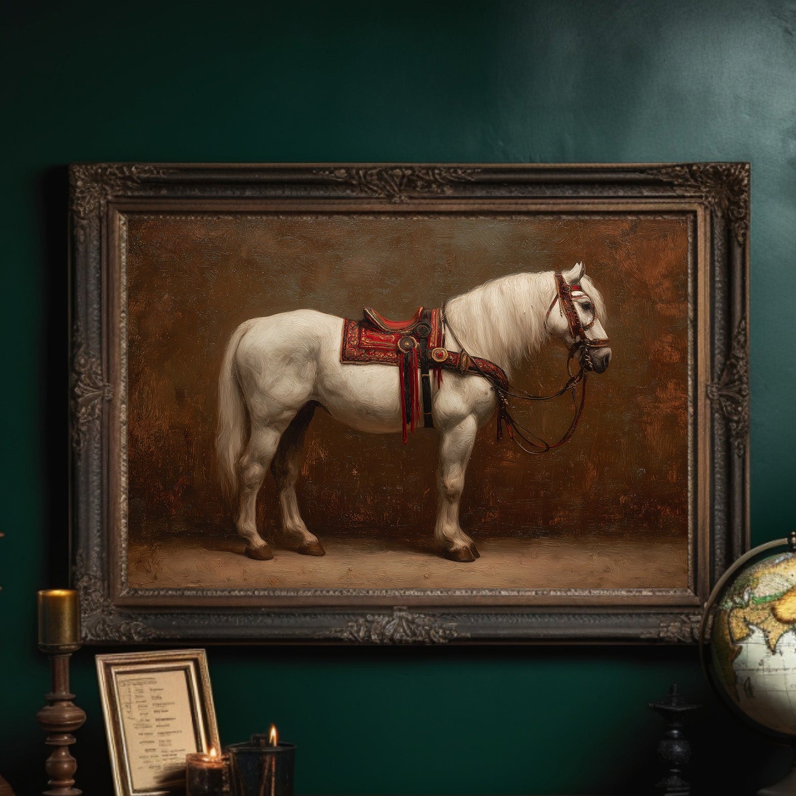 Noble Steed Among Literary Treasures