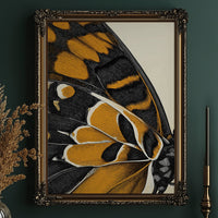 Amber Wings: Nature's Intricate Architecture