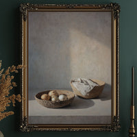 Rustic Simplicity: Onions and Linen