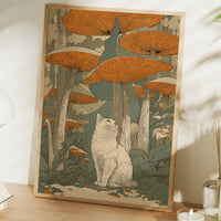 The Cat Who Waits Where the Forest Changes