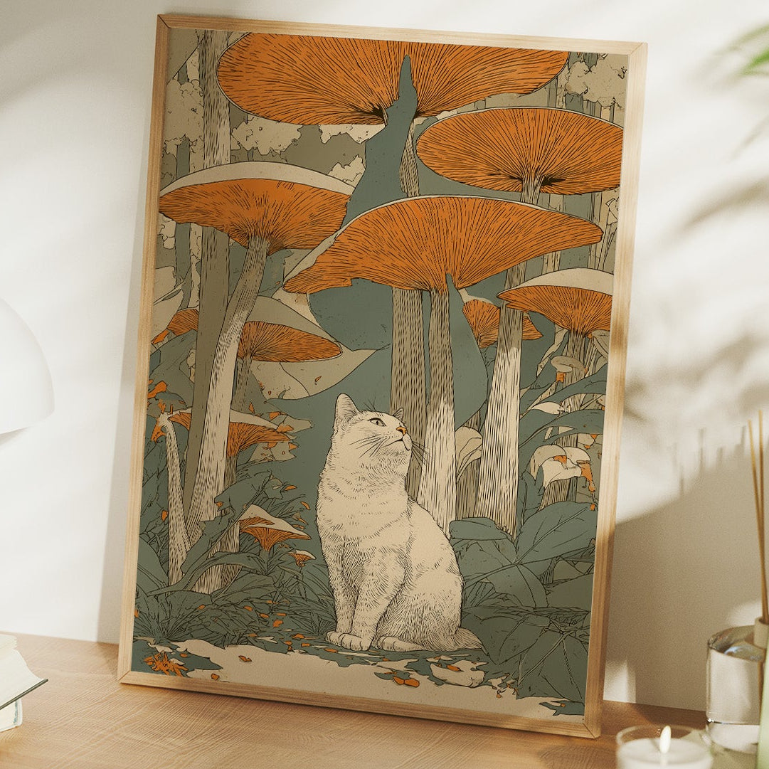 The Cat Who Waits Where the Forest Changes