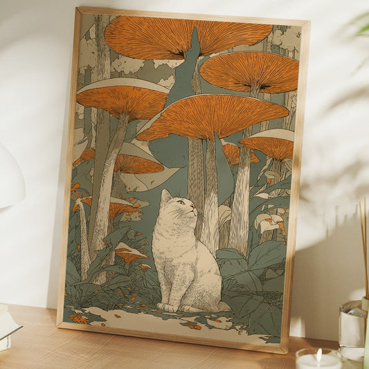 The Cat Who Waits Where the Forest Changes
