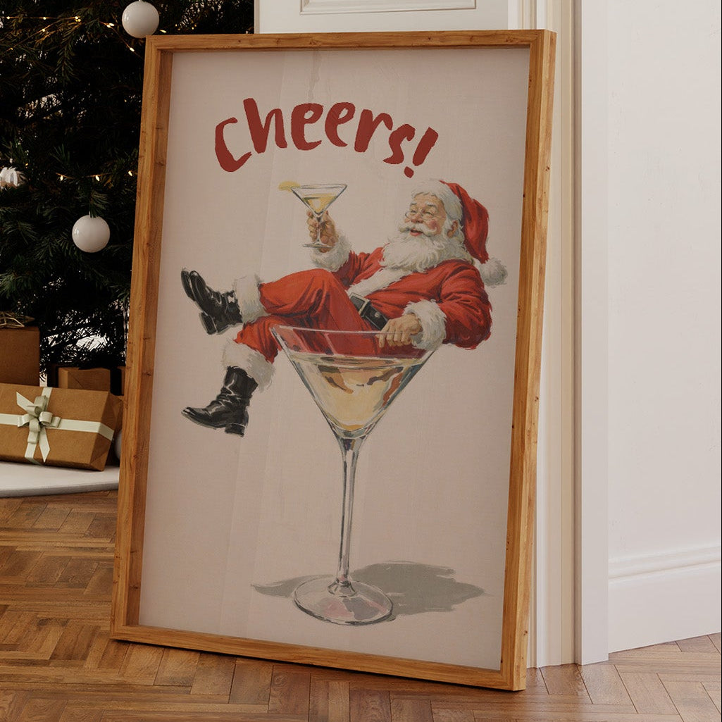 Holiday Spirit in a Cocktail Glass