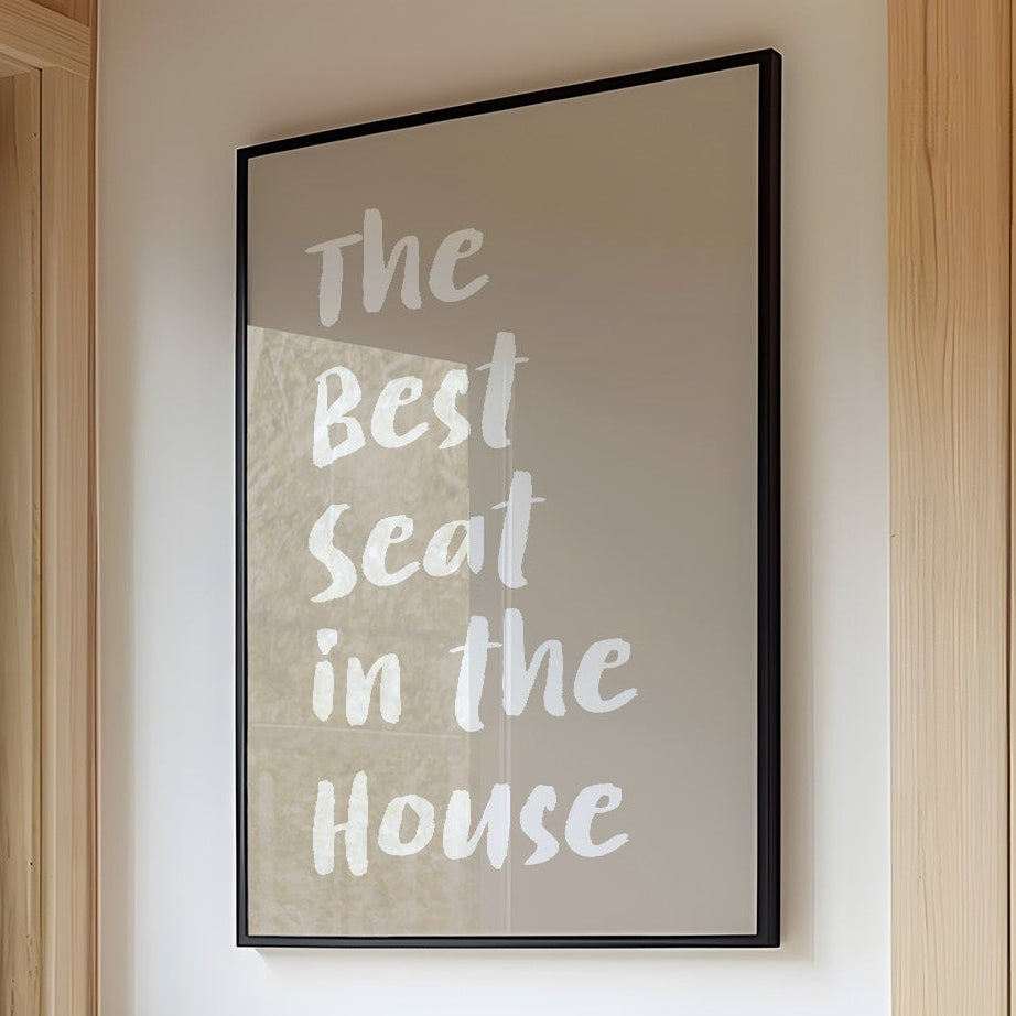 No One Argues With This Seat