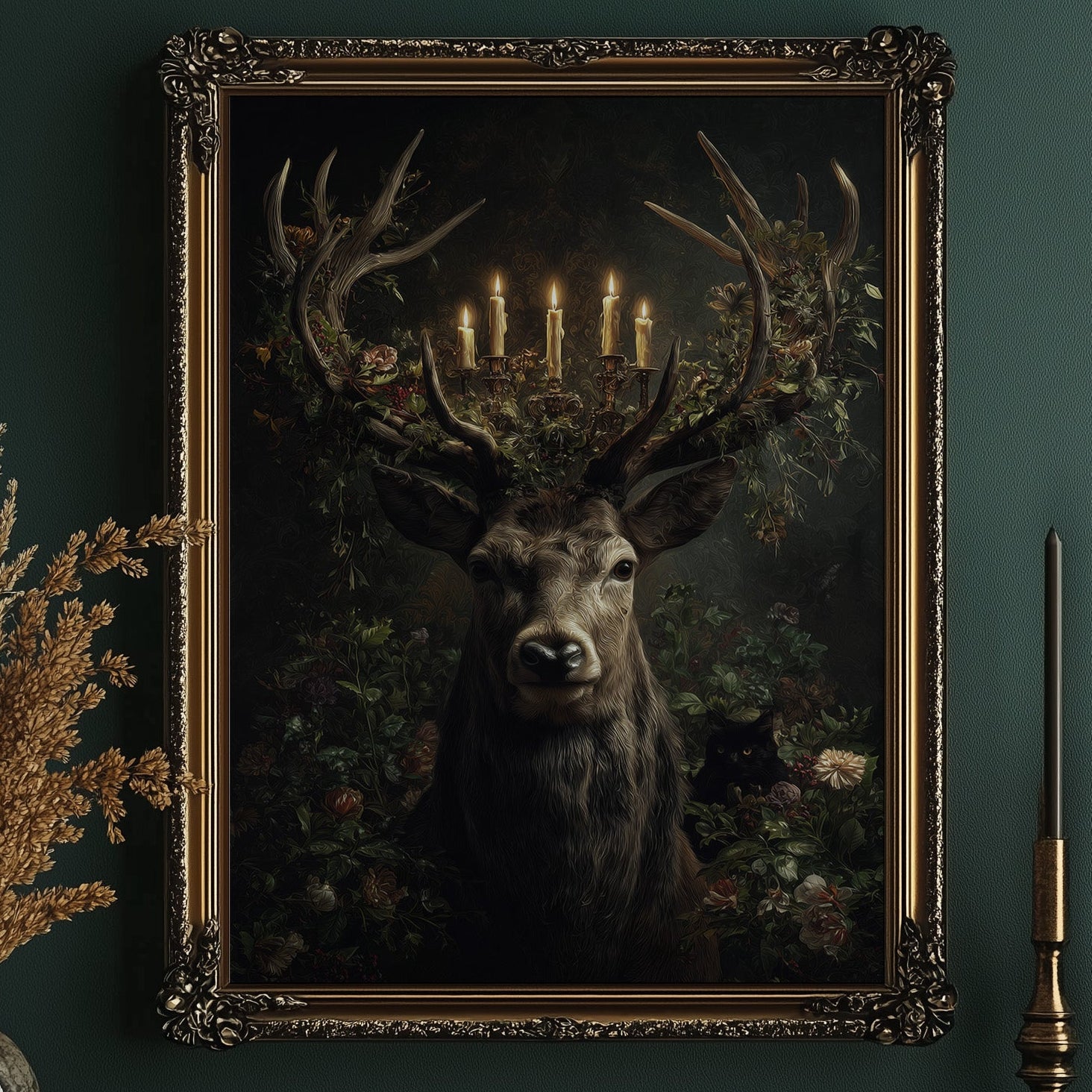 Woodland Sovereign's Candlelit Crown