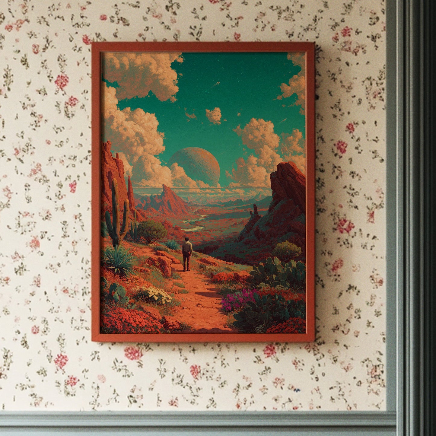 Wanderer in Alien Blooms