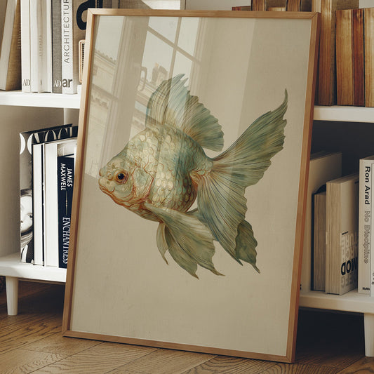 Pearlescent Dancer of the Aquatic Realm