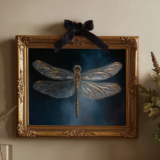 Golden Wings Among Literary Treasures