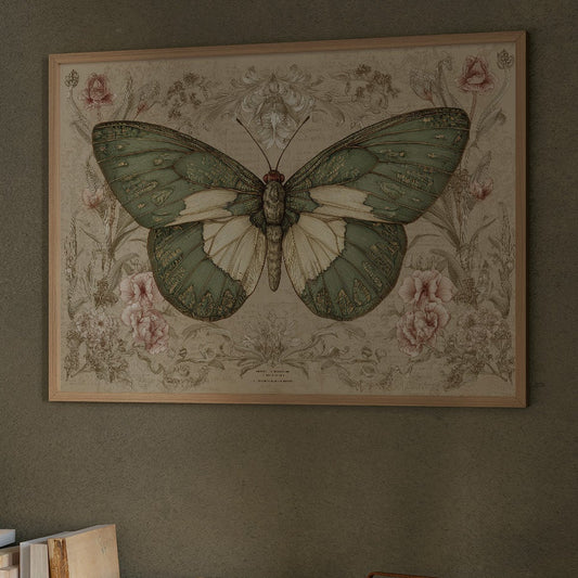 Scholar's Garden Meets Emerald Wings