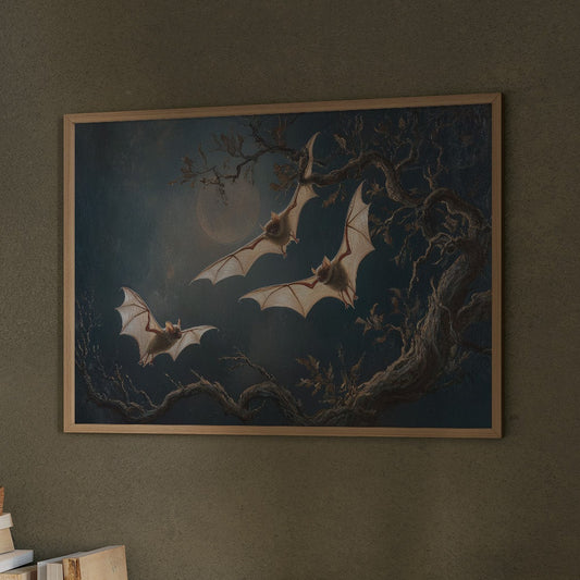 Nocturnal Flight Under Twisted Oak