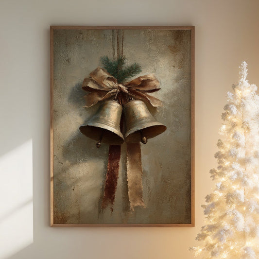 Yuletide Harmony: Silver Bells and Pine
