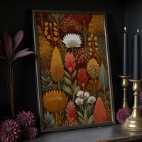 Autumnal Dreamscape: Flora in Warm Embrace