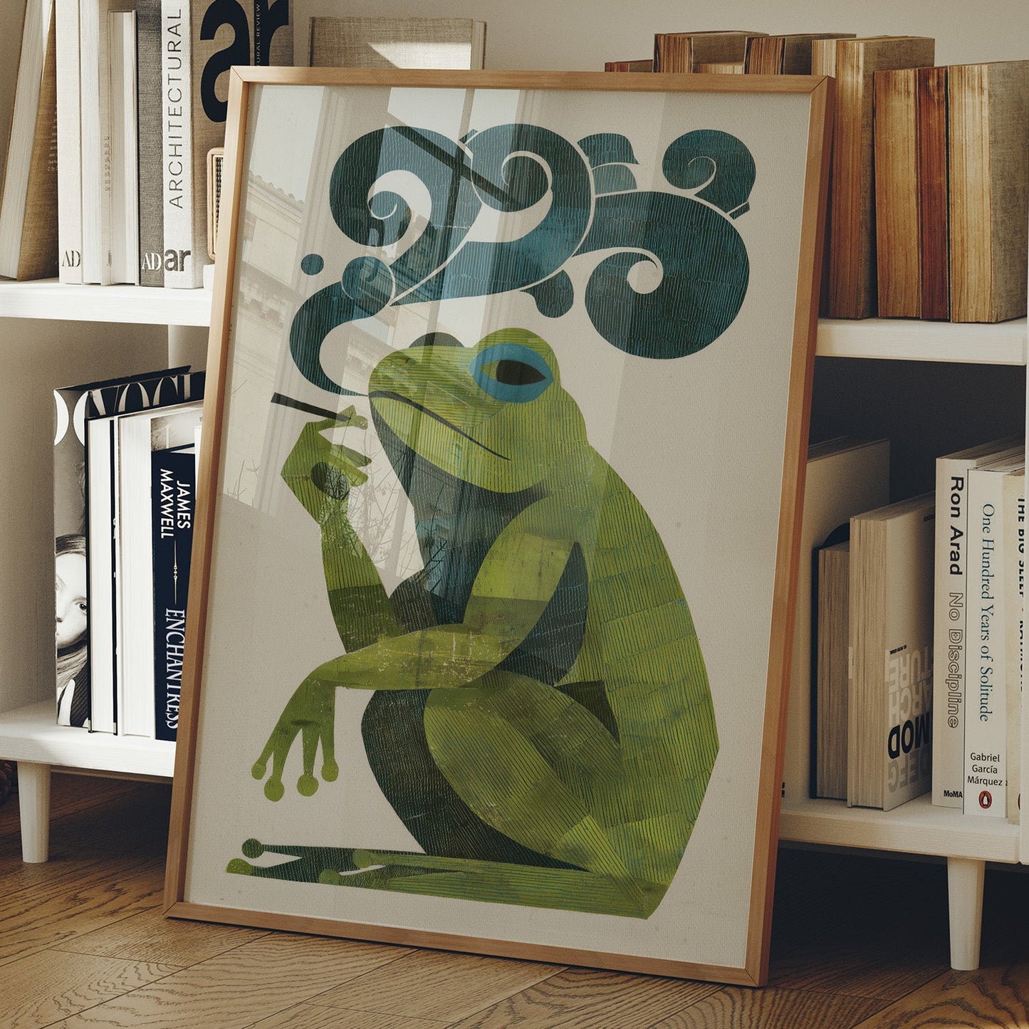 Whimsical Amphibian's Midnight Melody
