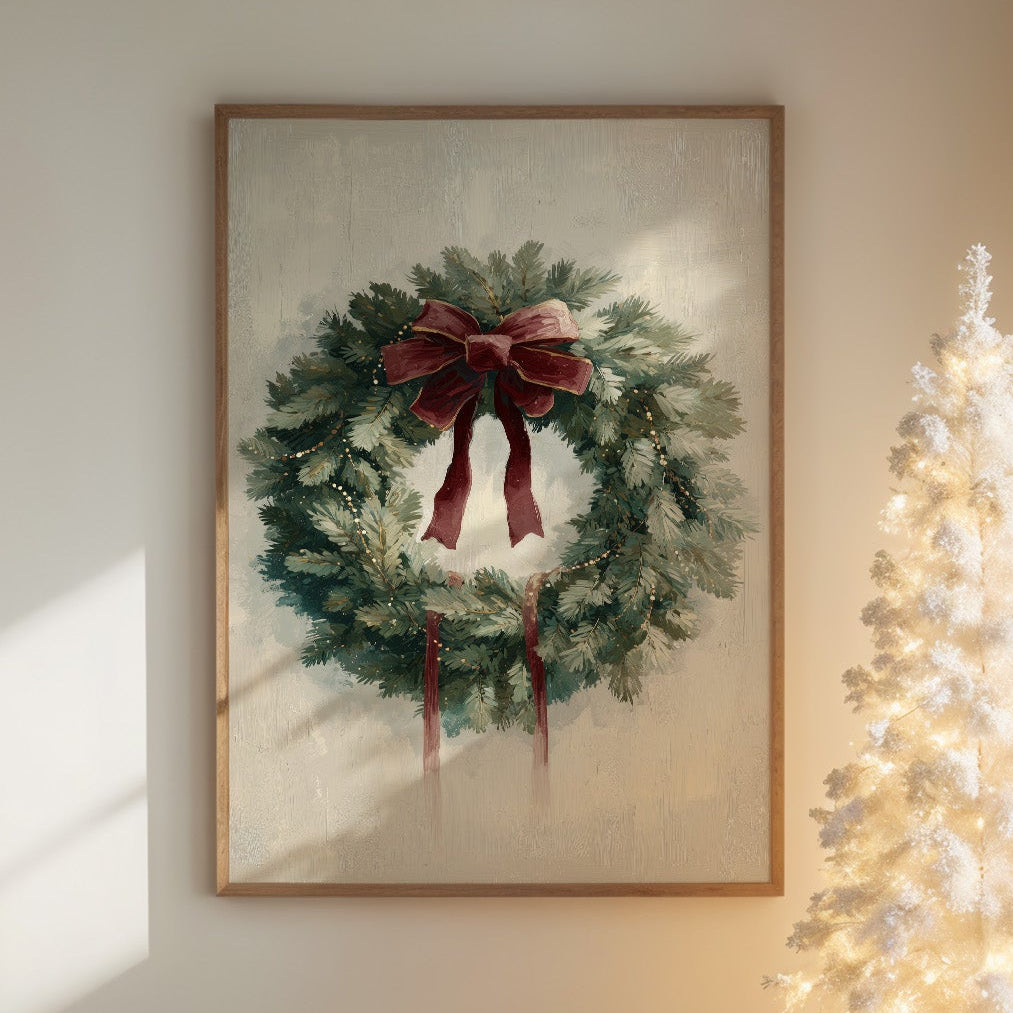 Evergreen Elegance: The Season Held Gently