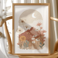 Moonlit Meadow's Terracotta Dreams