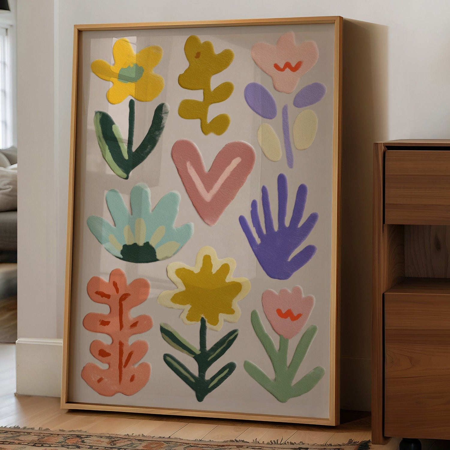 Playful Garden of Felt Dreams
