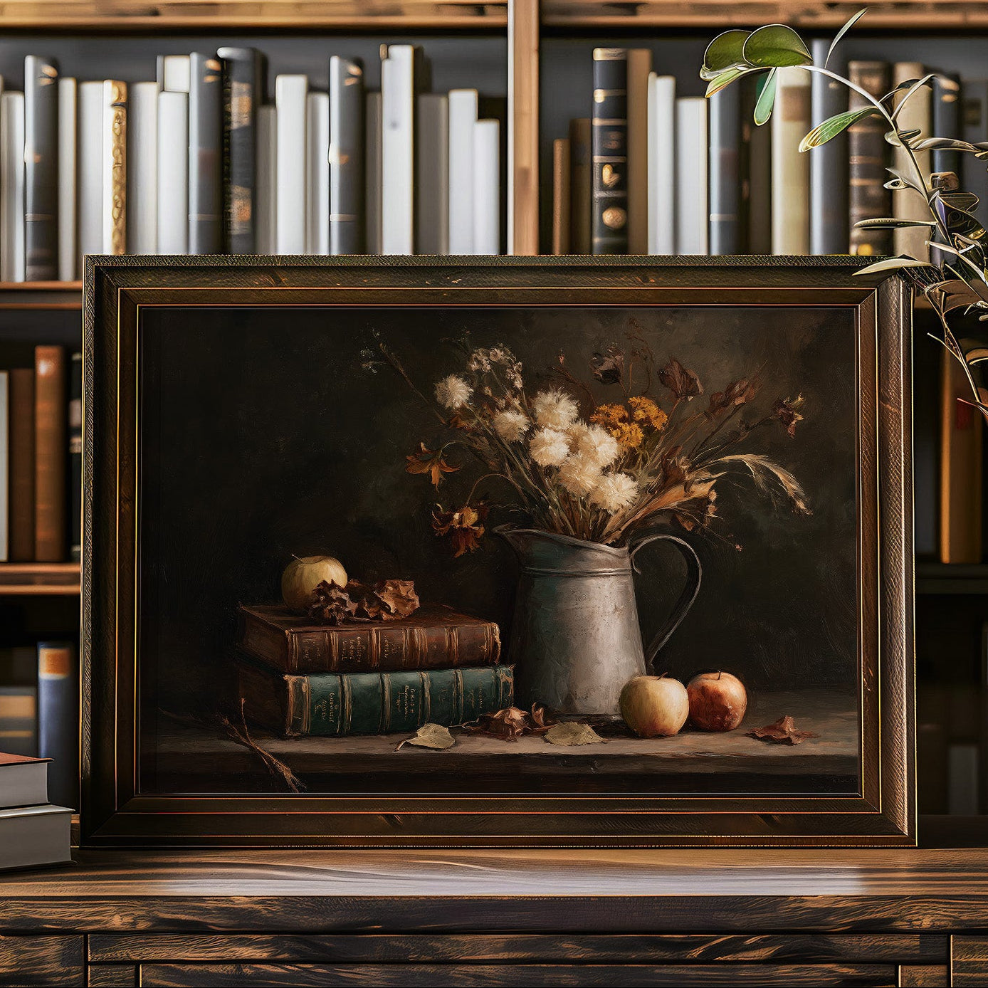 Scholarly Treasures Among Autumn Blooms