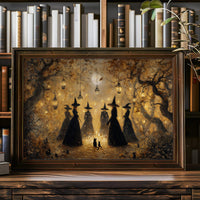 Autumn Coven Gathers At Twilight